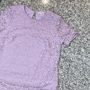Lavender Lace Women Top